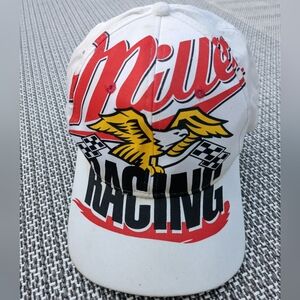 Vintage 90's Miller Racing Eagle‎ Graphic strapback hat